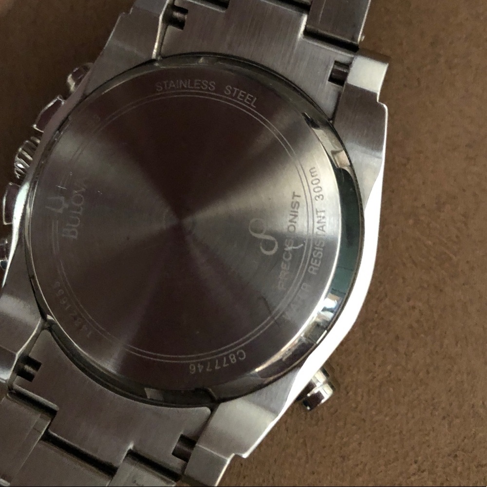 Bulova Precisionist Chronograph Watch 96B175 - Picture 7 of 8